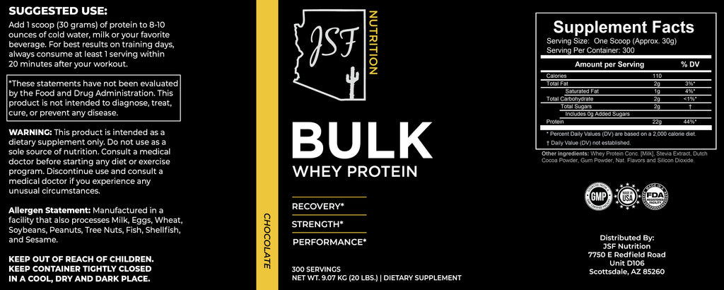 Bulk Protein