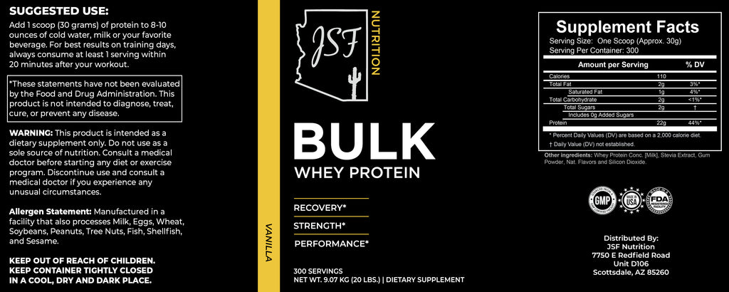 Bulk Protein