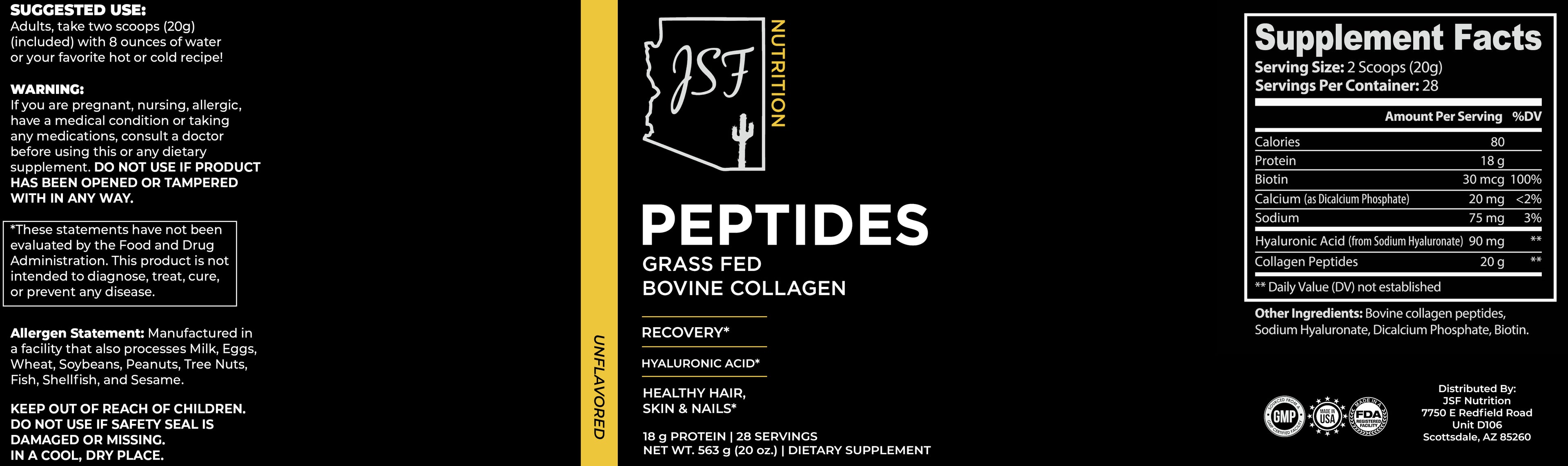 Collagen Peptide Protein Powder