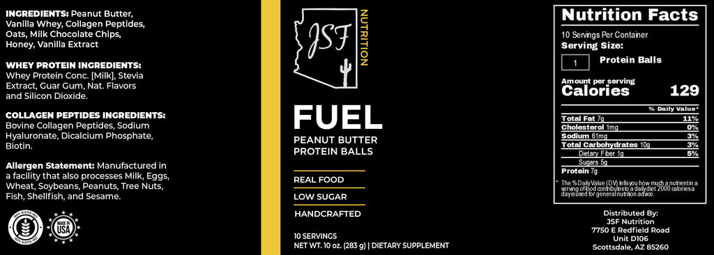 Fuel - Protein Balls - 1 Bag