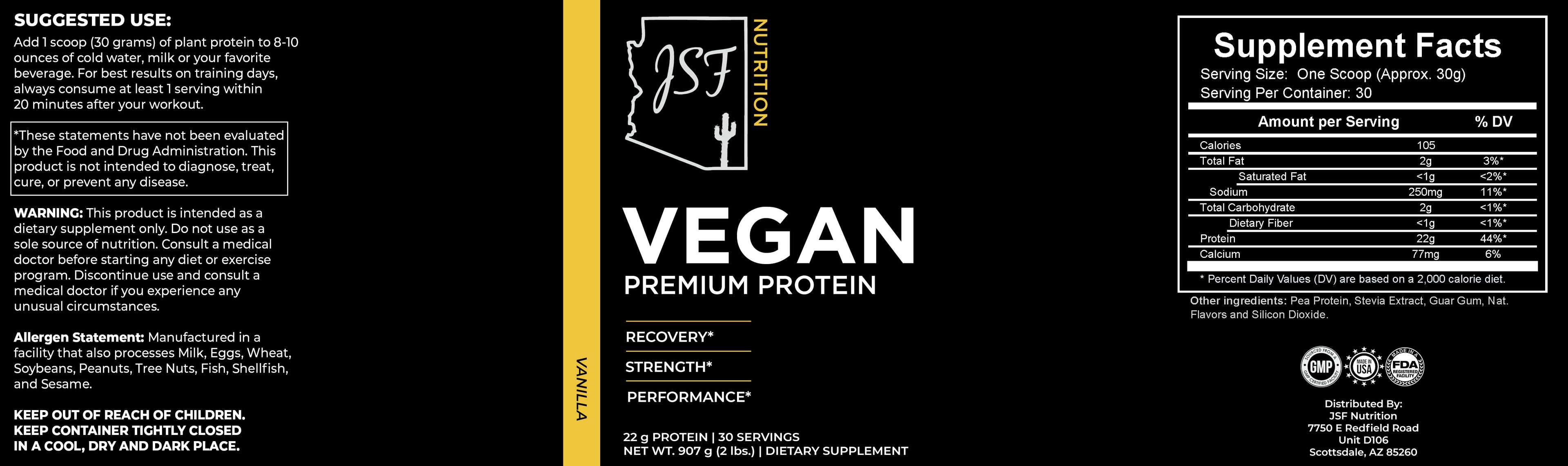 Vegan - 4lb Protein Pack